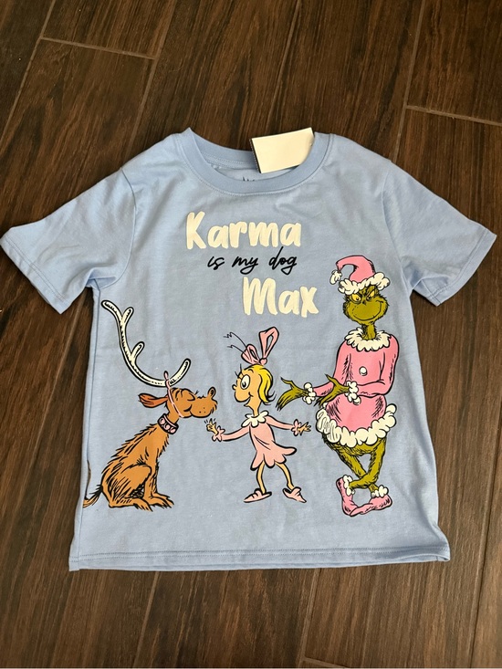 Hybrid Apparel Other - Hybrid Apparel Light Blue The Grinch Graphic Tee